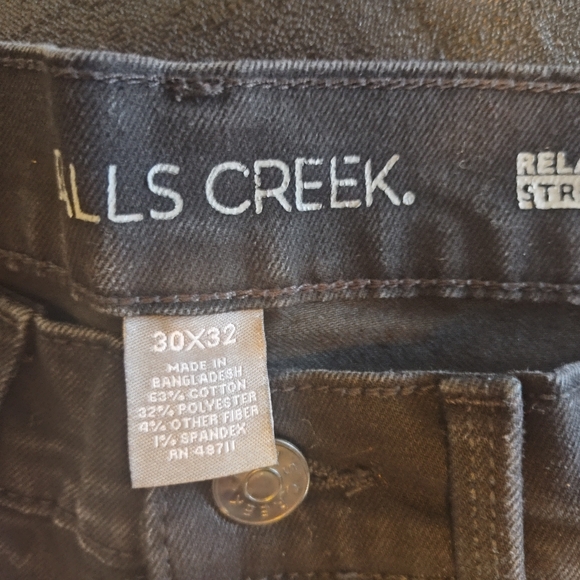 Men's falls Creek 30x32 like new condition. Used no flaws no fading. Black. - Picture 3 of 7